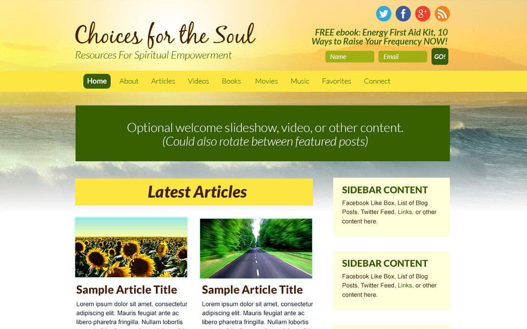Choices for the Soul