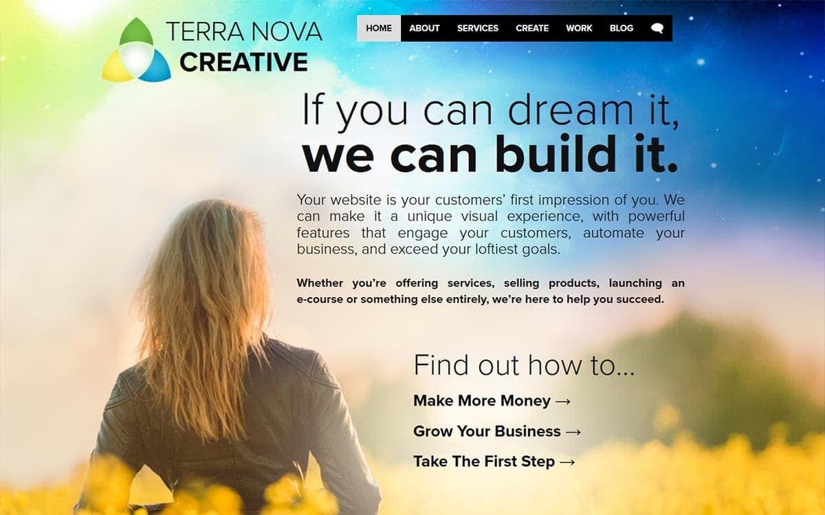 Terra Nova Creative Website