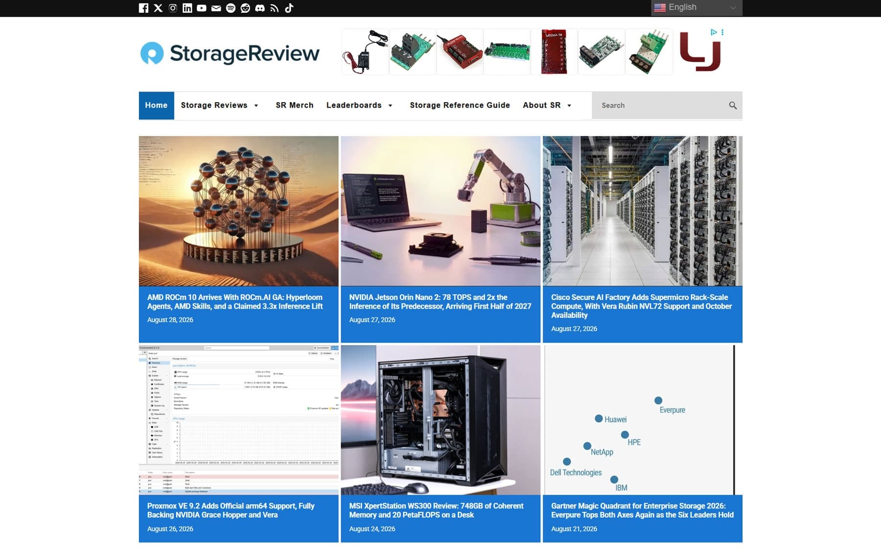 Storage Review Redesign